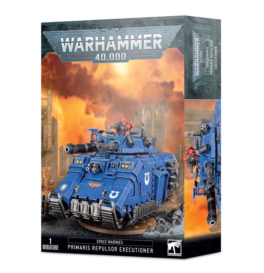 Warhammer 40,000 | Space Marines | Primaris Repulsor Executioner | Plastic Unit Box