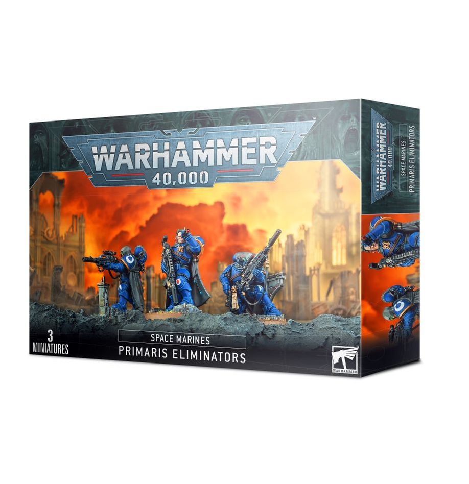 Games Workshop | W40k Warhammer 40000 | Space Marines | Eliminators | Plastic Unit Box