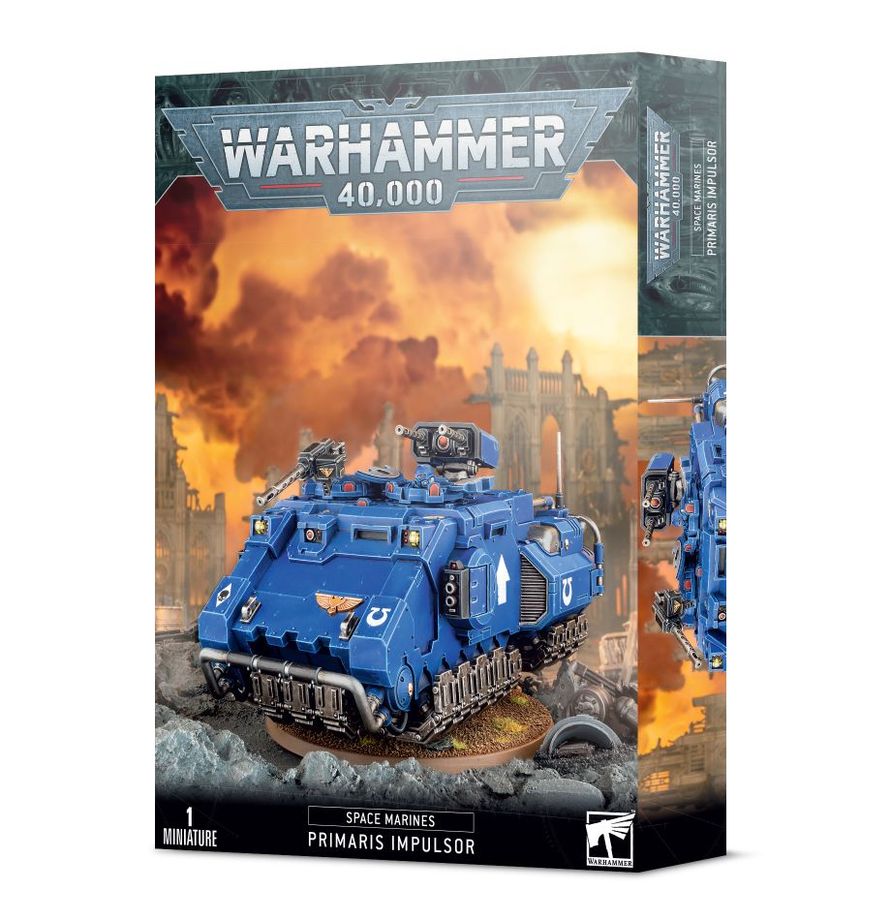 Warhammer 40,000 | Space Marines | Primaris Impulsor | Plastic Unit Box