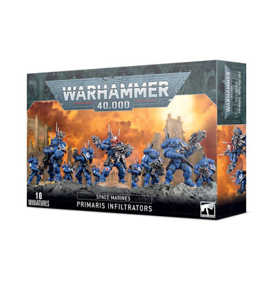 Warhammer 40,000 | Space Marines | Primaris Infiltrators | Plastic Unit Box