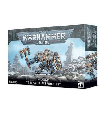 Warhammer 40,000 | Space Marines | Space Wolves | Venerable Dreadnought | Plastic Unit Box