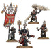 Warhammer 40,000 | Space Marines | Black Templars| Chaplain Grimaldus & Retinue | Plastic Unit Box