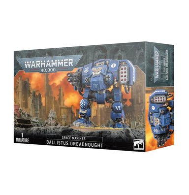 Warhammer 40,000 | Space Marines | Ballistus Dreadnought | Plastic Vehicle Box