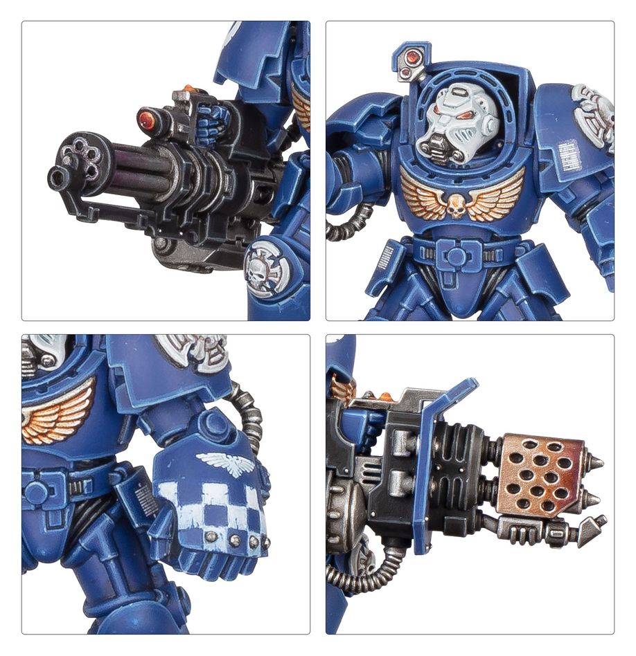 Warhammer 40,000 | Space Marines | Terminator Squad | Plastic Unit Box