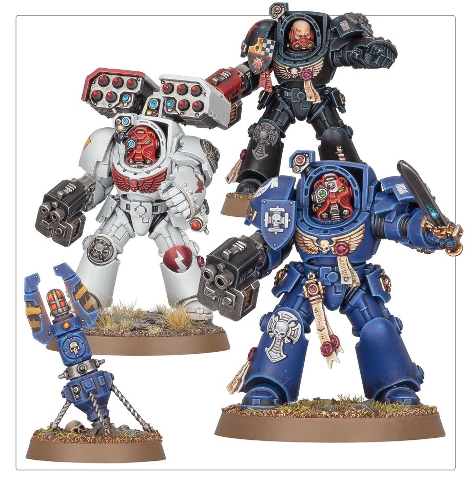 Warhammer 40,000 | Space Marines | Terminator Squad | Plastic Unit Box