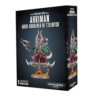 Warhammer 40,000 | Thousand Sons | Ahriman Arch Sorcerer of Tzeentch | Plastic Unit Box