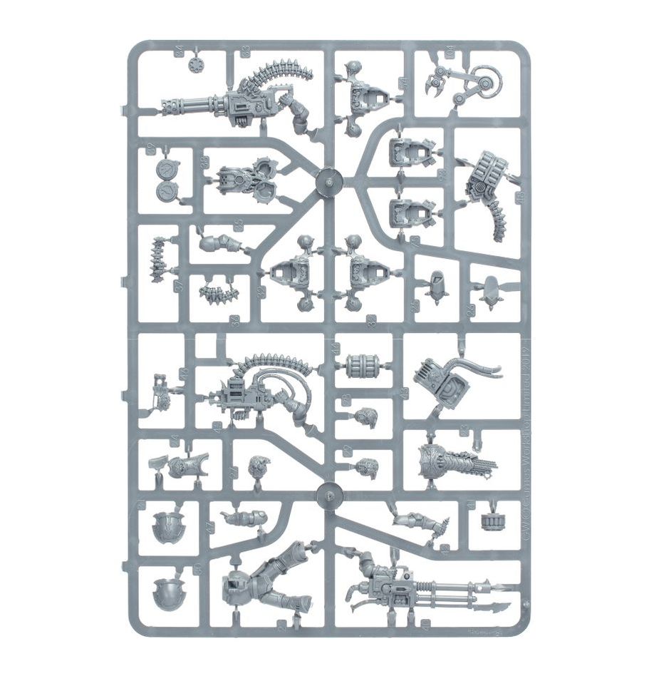 Warhammer 40,000 | Chaos Space Marines | Havoc Squad | Plastic Unit Box