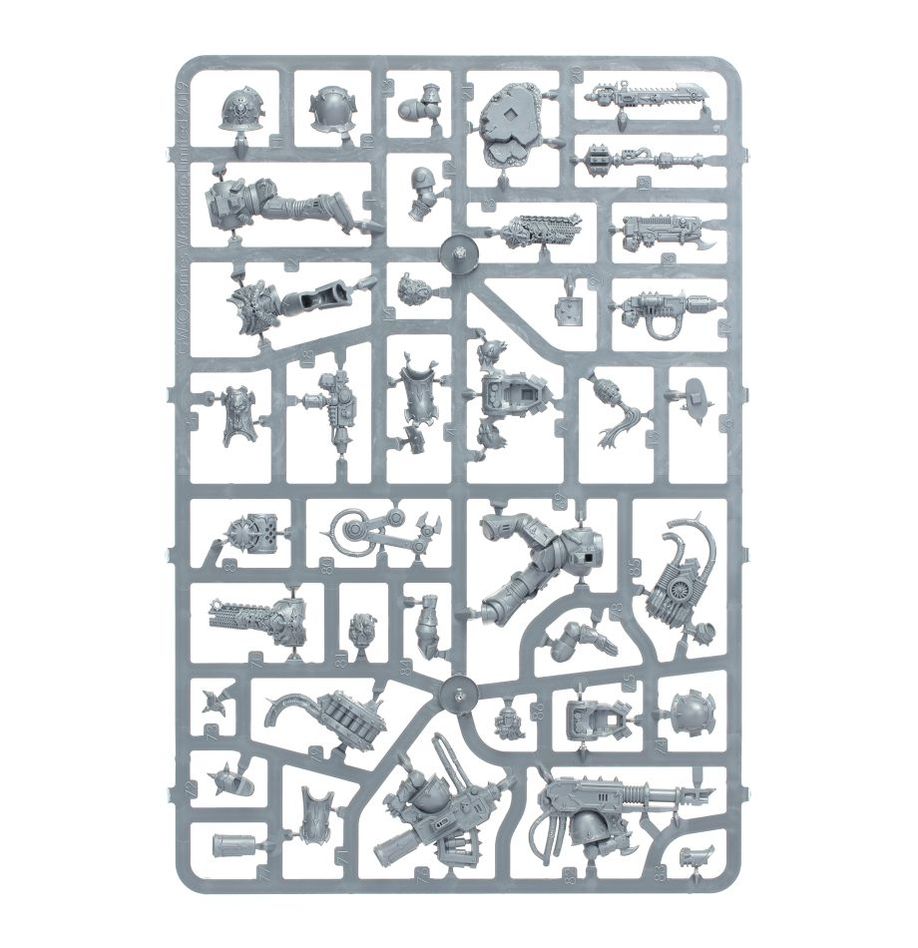 Warhammer 40,000 | Chaos Space Marines | Havoc Squad | Plastic Unit Box
