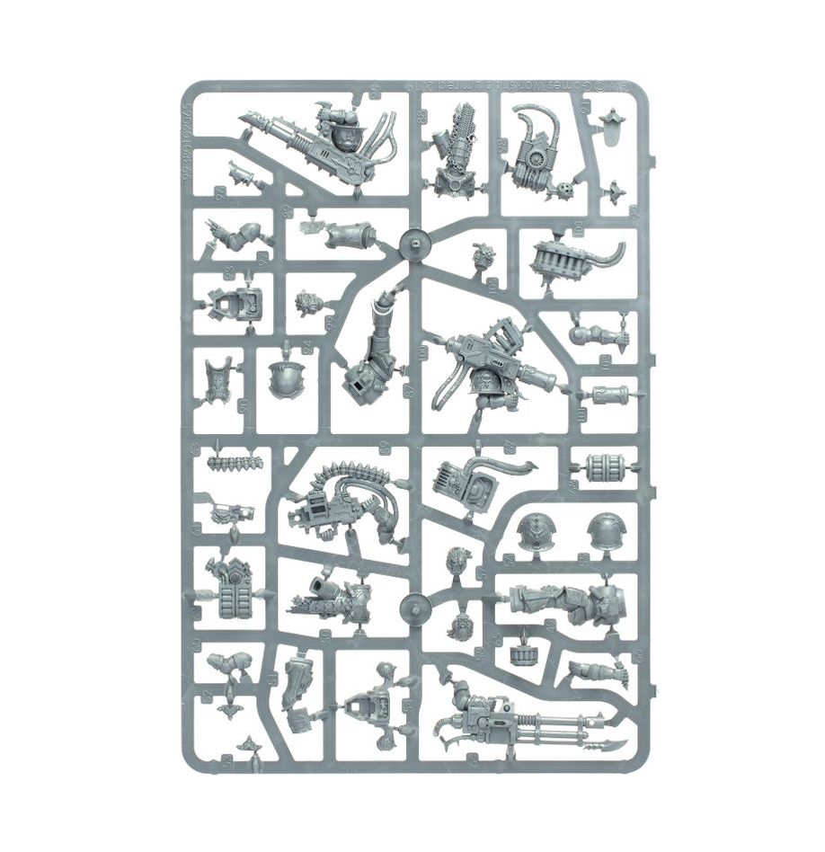 Warhammer 40,000 | Chaos Space Marines | Havoc Squad | Plastic Unit Box