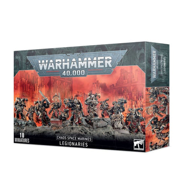 Games Workshop | W40k Warhammer 40000 | Chaos Space Marines | Legionaries | Plastic Unit Box