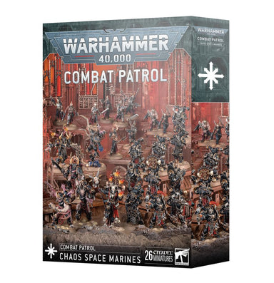 Warhammer 40,000 | Chaos Space Marines | Combat Patrol | Plastic Starter Box