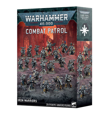 Warhammer 40,000 | Iron Warriors | Combat Patrol | Plastic Starter Box