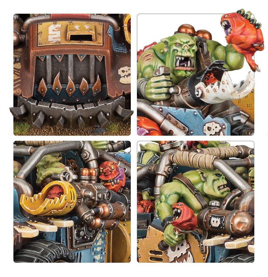 Warhammer 40,000 | Orks | Rukkatrukk Squigbuggy | Plastic Vehicle Box