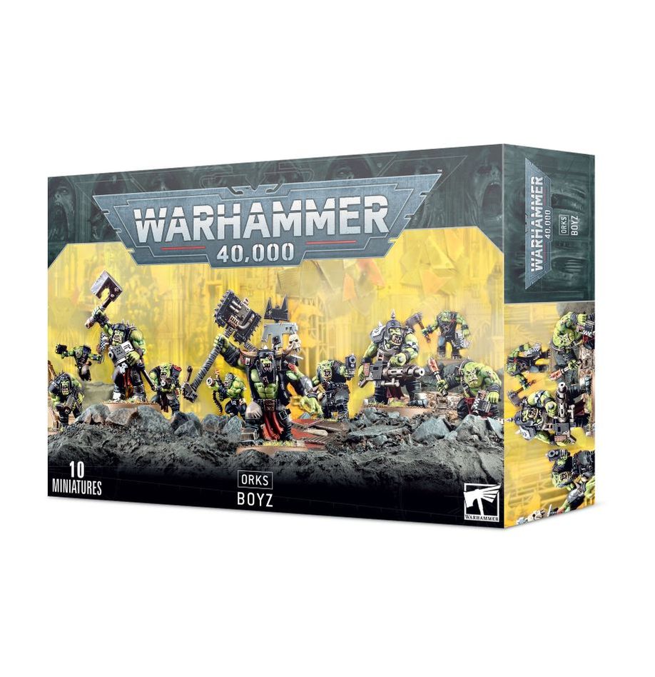 Games Workshop | W40k Warhammer 40000 | Orks | Boyz | Plastic Unit Box