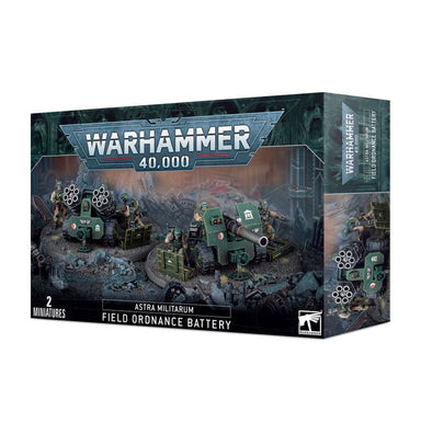 Warhammer 40,000 | Astra Militarum | Field Ordinance Battery | Plastic Unit Box