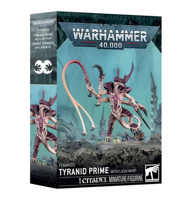 Warhammer 40,000 | Tyranids | Tyranid Prime with Lash Whip | Plastic Unit Box