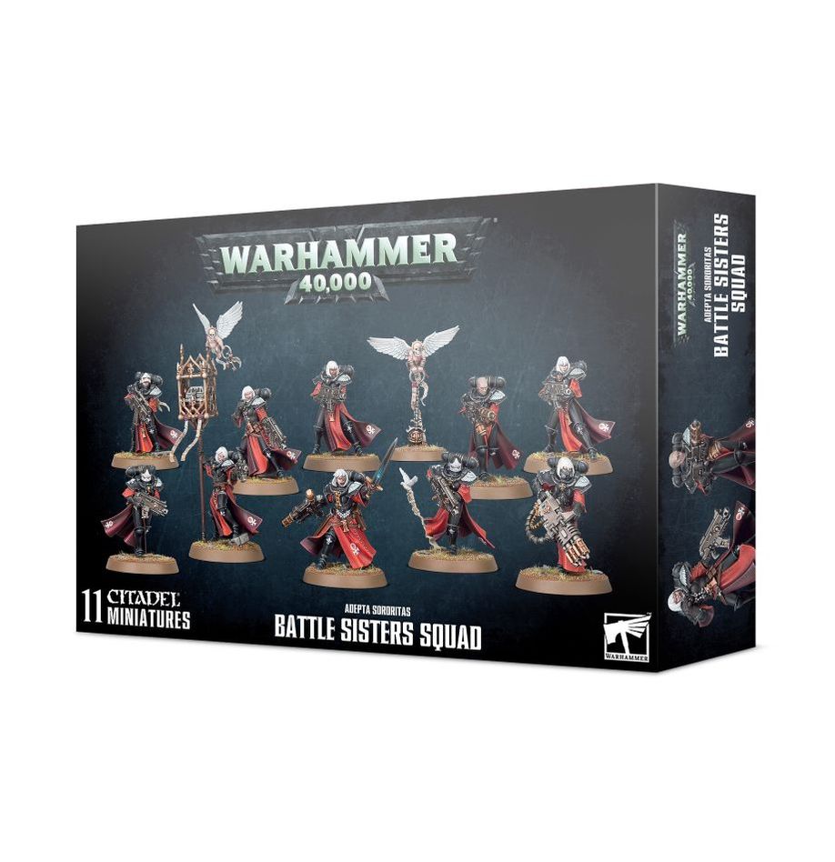 Games Workshop | W40k Warhammer 40000 | Adepta Sororitas | Battle Sister Squad | Plastic Unit Box