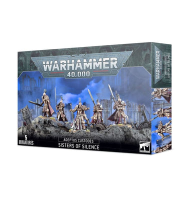Warhammer 40,000 | Adeptus Custodes | Sisters of Silence | Plastic Unit Box