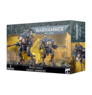 Games Workshop | W40k Warhammer 40000 | Imperial Knights | Knight Armigers | Plastic Unit Box