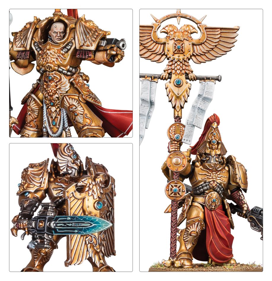 Warhammer 40,000 | Adeptus Custodes | Combat Patrol | Plastic Starter Box