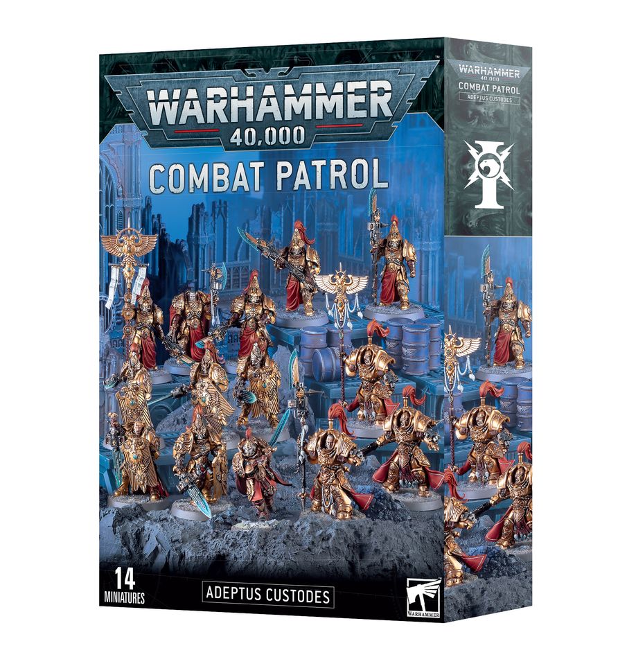 Warhammer 40,000 | Adeptus Custodes | Combat Patrol | Plastic Starter Box