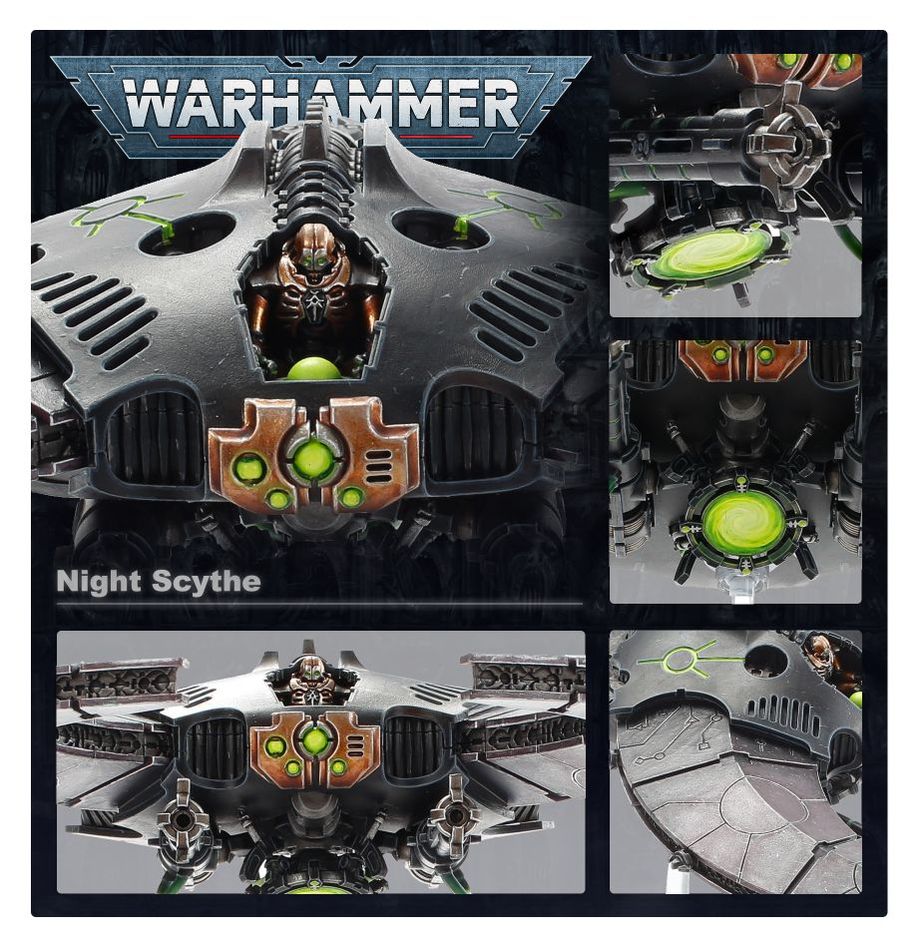 Warhammer 40,000 | Nercons | Doom Scythe | Plastic Vehicle Box