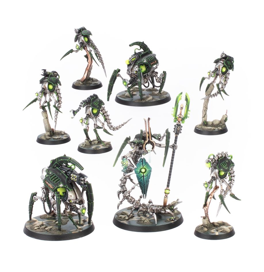 Kill Team | Canoptek Circle | Unsleeping Necron Sentinels | Plastic Unit Box