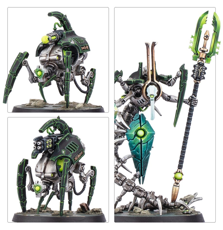 Kill Team | Canoptek Circle | Unsleeping Necron Sentinels | Plastic Unit Box