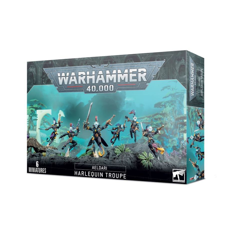 Warhammer 40,000 | Aeldari | Harlequins | Plastic Unit Box