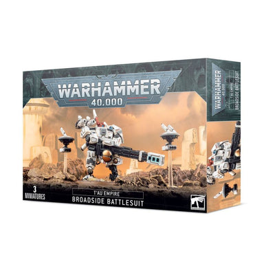 Games Workshop | W40k Warhammer 40000 | T'au Empire | Broadside Battlesuit | Plastic Unit Box