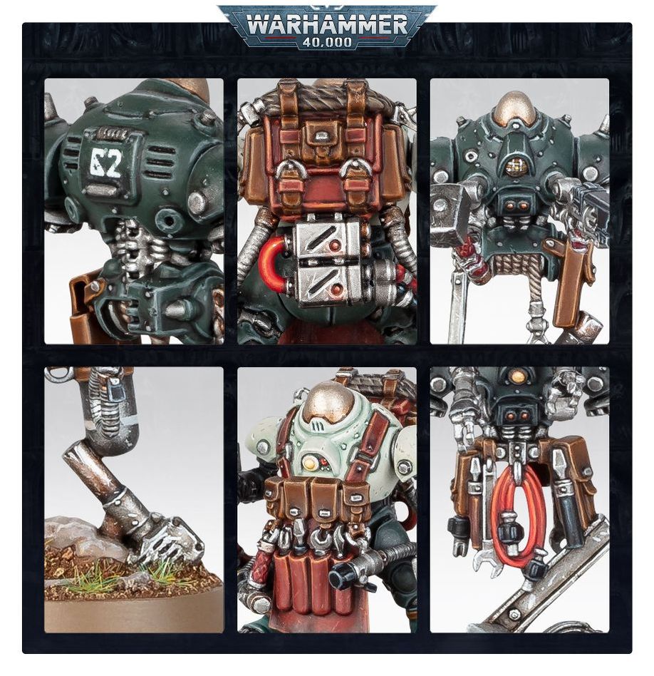 Warhammer 40,000 | Leagues of Votann | Brôkhyr Iron-master| Plastic Unit Box