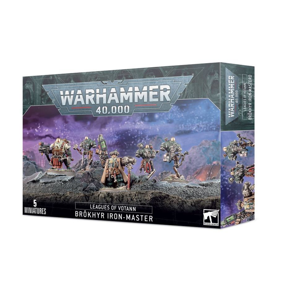 Warhammer 40,000 | Leagues of Votann | Brôkhyr Iron-master| Plastic Unit Box