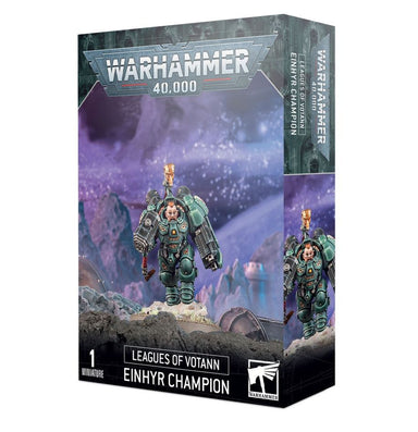 Warhammer 40,000 | Leagues of Votann | Einhyr Champion | Plastic Character Box