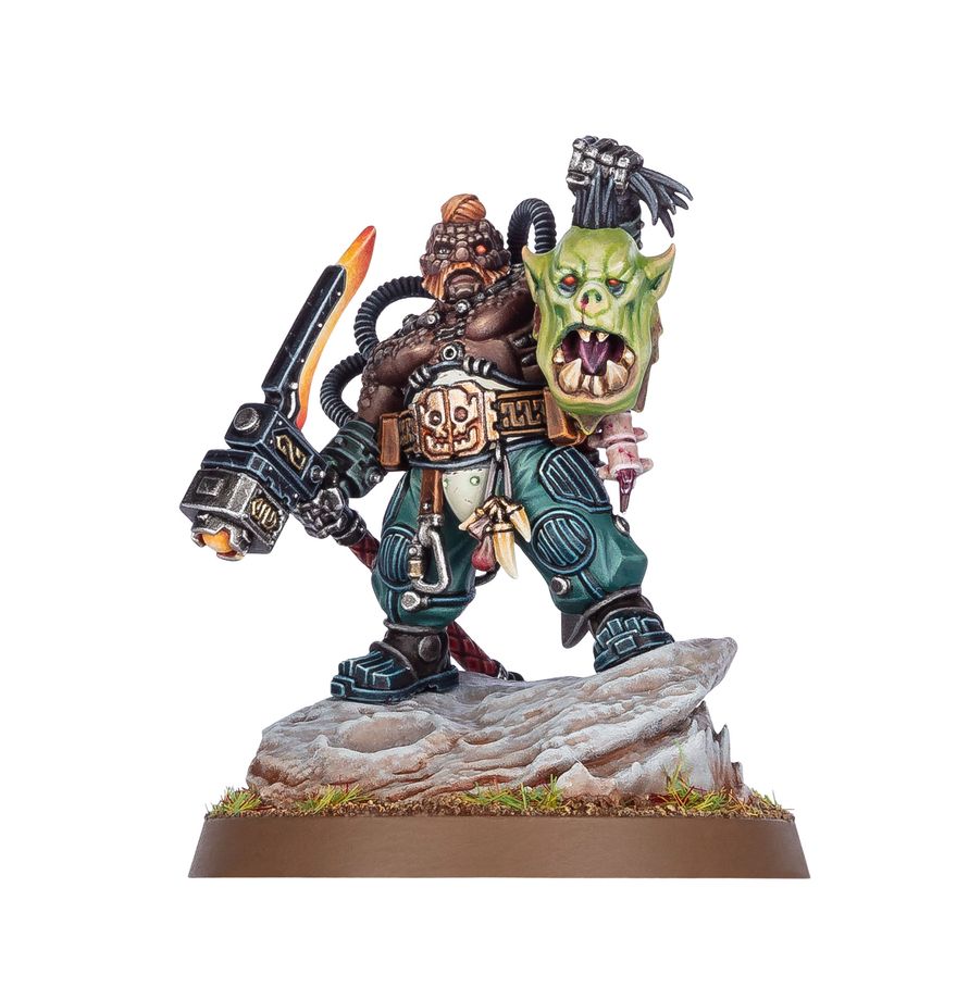 Warhammer 40,000 | Leagues of Votann | Berehk Stormbrow | Plastic Character Box