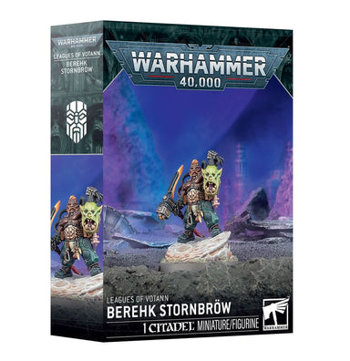 Warhammer 40,000 | Leagues of Votann | Berehk Stormbrow | Plastic Character Box
