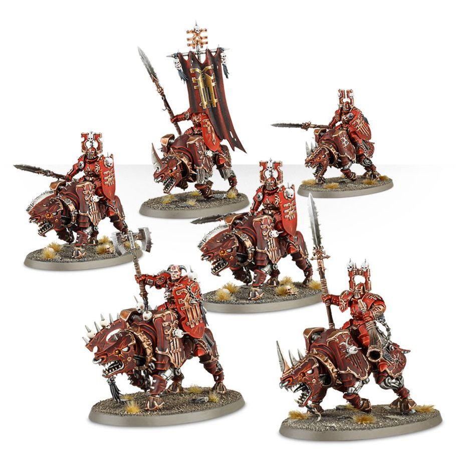 Warhammer 40,000 | Daemons of Khorne | Mighty Skull Crushers | Plastic Unit Box Online Only