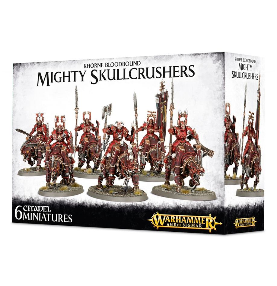 Warhammer 40,000 | Daemons of Khorne | Mighty Skull Crushers | Plastic Unit Box Online Only
