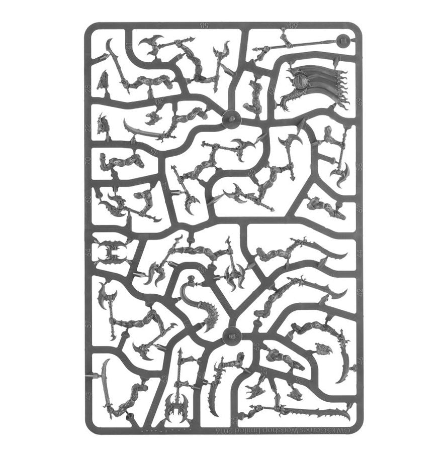 Disciples of Tzeench - Tzaangors | Sprue in a Bag | £26 | Code Y22