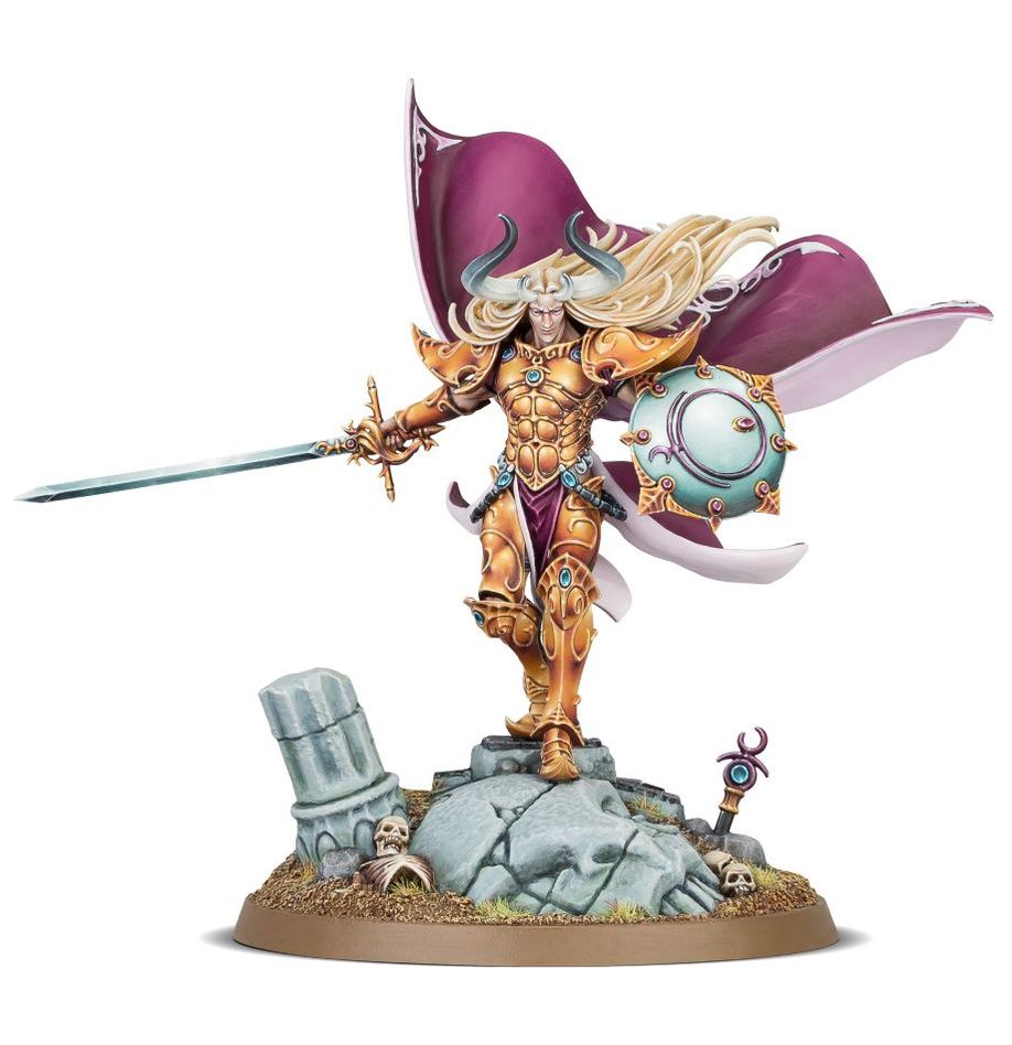 Age of Sigmar | Hedonites of Slaanesh | Sigvald, Prince of Slaanesh | Plastic Unit Box