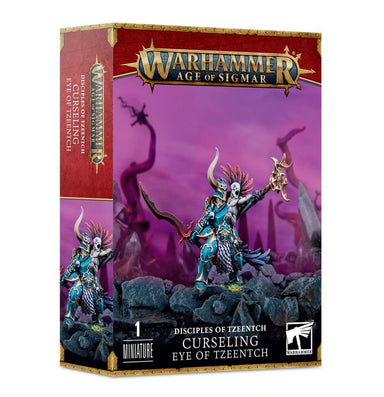 Age of Sigmar | Disciples of Tzeench | Curseling - Eye of Tzeentch | Plastic Character Box