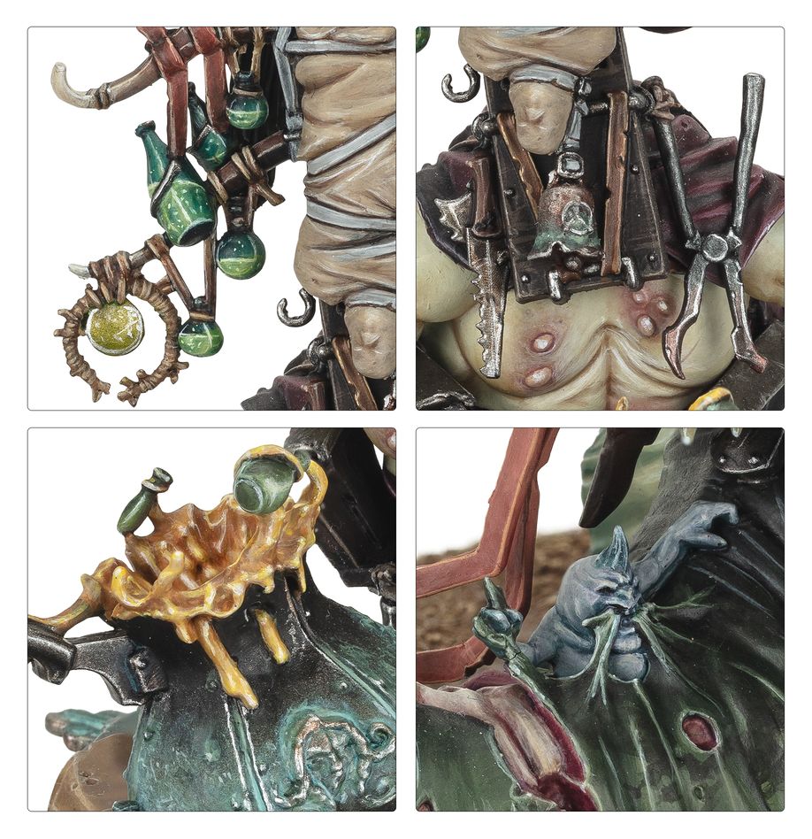 Age of Sigmar | Maggotkin of Nurgle | Festus the Leechlord | Plastic Unit Box