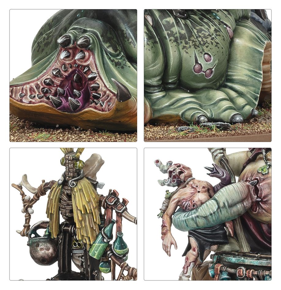 Age of Sigmar | Maggotkin of Nurgle | Festus the Leechlord | Plastic Unit Box