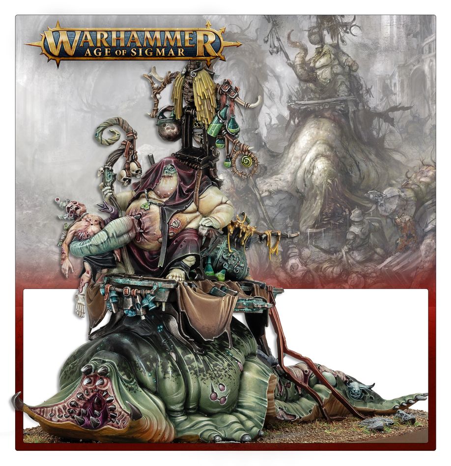 Age of Sigmar | Maggotkin of Nurgle | Festus the Leechlord | Plastic Unit Box