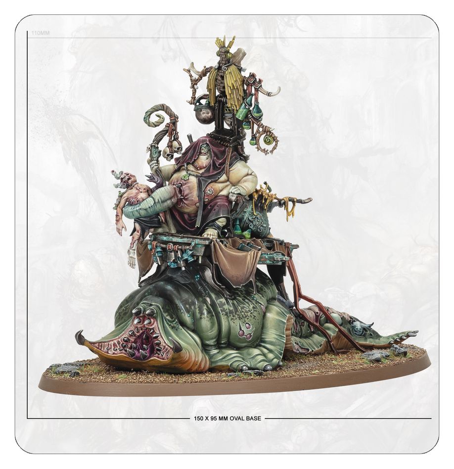 Age of Sigmar | Maggotkin of Nurgle | Festus the Leechlord | Plastic Unit Box