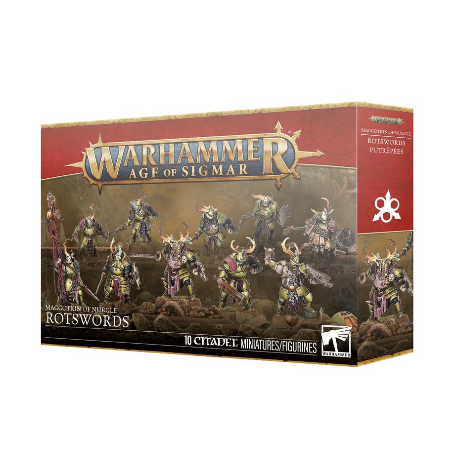 Age of Sigmar | Maggotkin of Nurgle | Rotswords | Plastic Unit Box