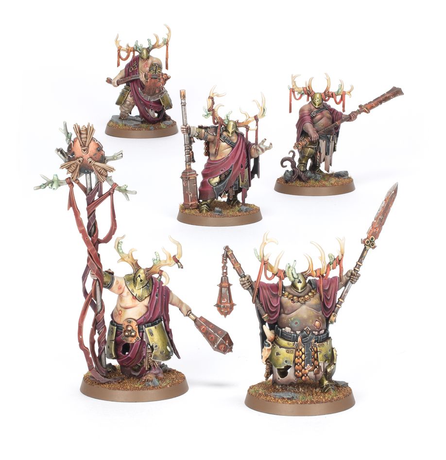 Age of Sigmar | Maggotkin of Nurgle | Putrid Blightkings | Plastic Unit Box