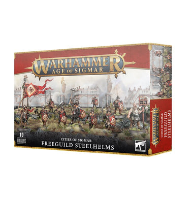 Age of Sigmar | Cities of Sigmar | Freeguild Steelhelms | Plastic Unit Box