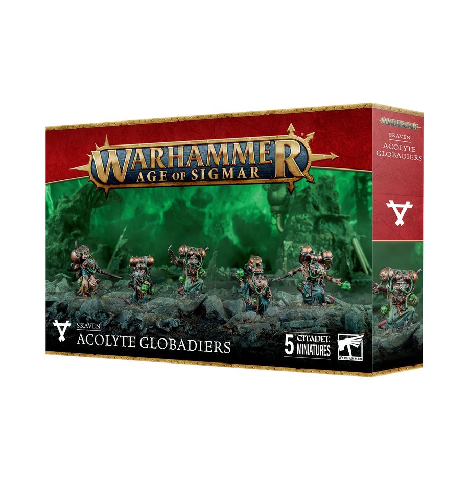 Age of Sigmar | Skaven | Acolyte Globadiers | Plastic Unit Box