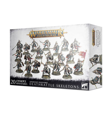 Age of Sigmar | Soulblight Gravelords | Deathrattle Skeletons | Plastic Unit Box