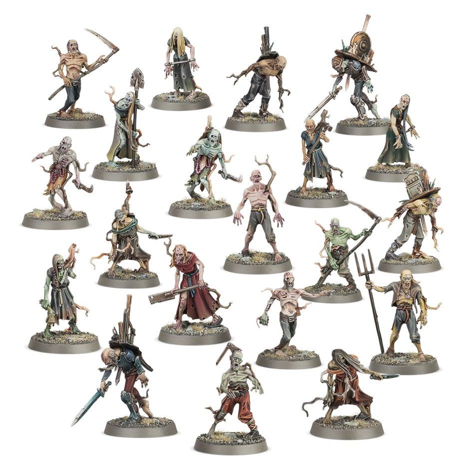 Age of Sigmar | Soulblight Gravelords | Deadwalker Zombies | Plastic Unit Box